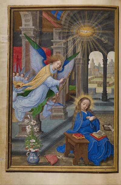 The Annunciation by Simon Bening